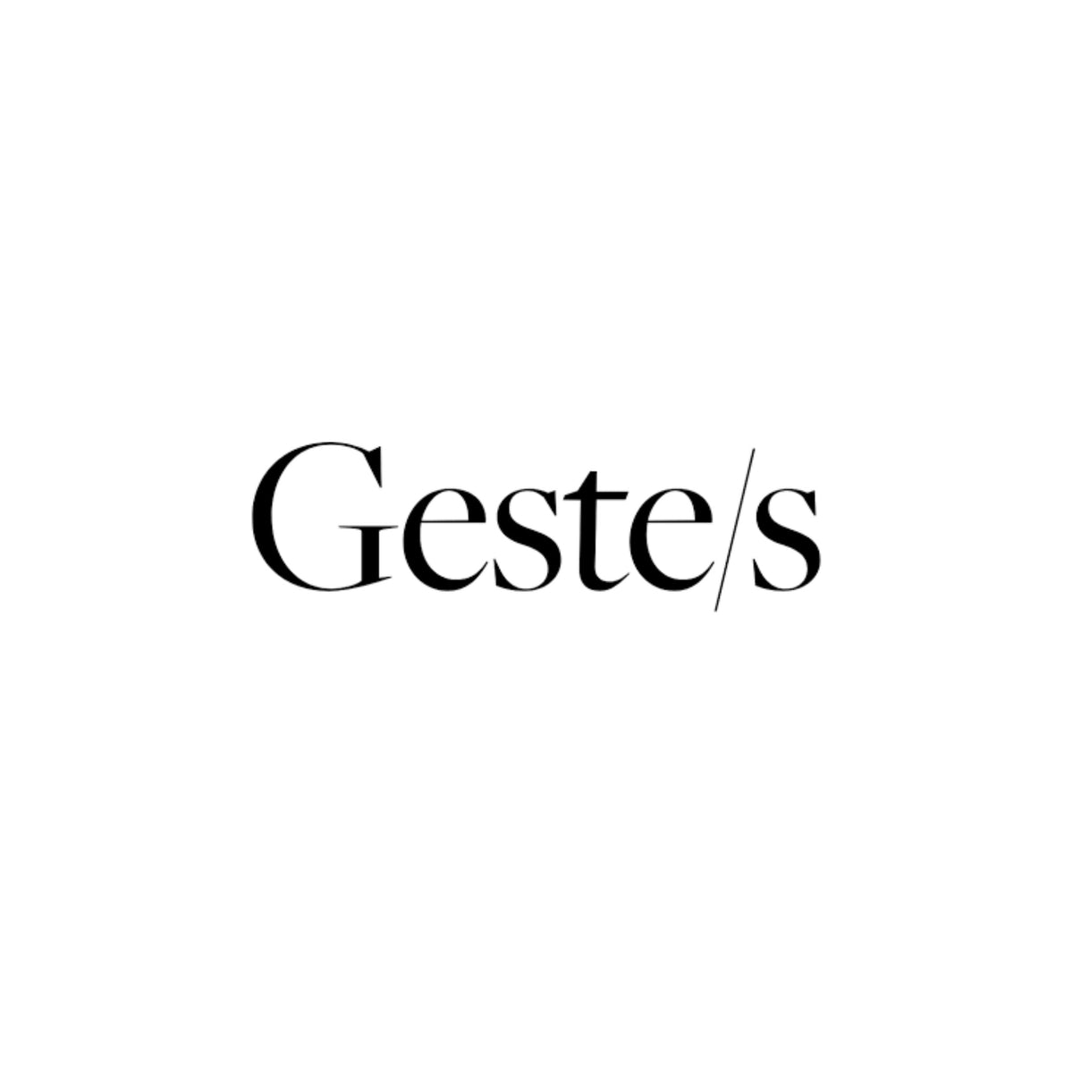 Print︱Geste/s