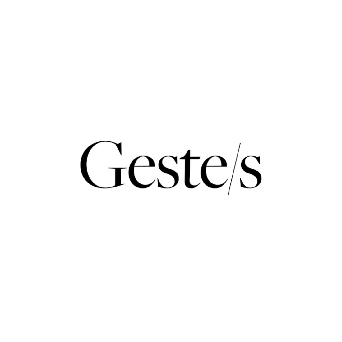 Print︱Geste/s