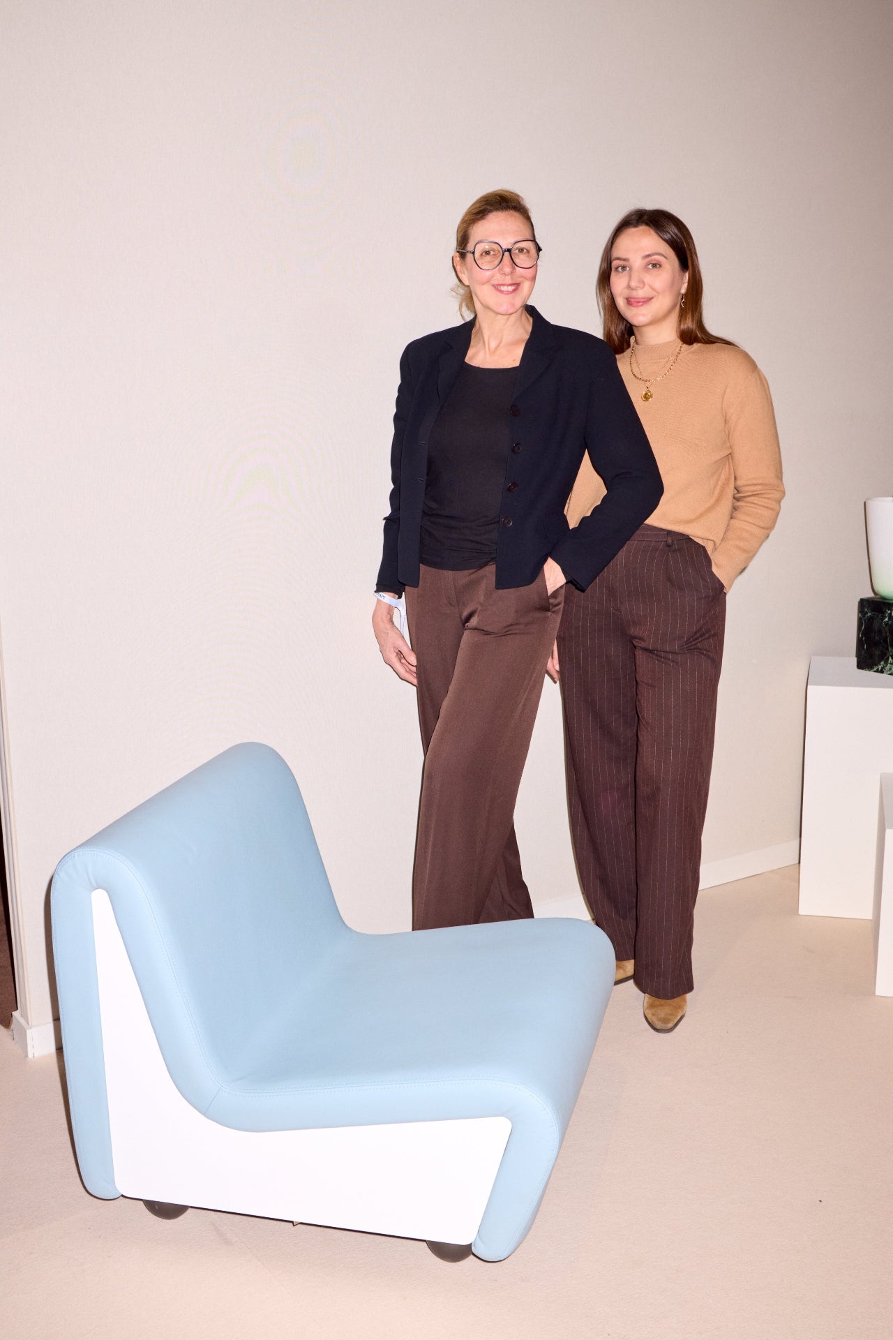 Portrait of Isabelle de Ponfilly and Joséphine Bursacchi, co-founders of Source Édition